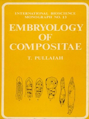 cover image of Embryology of Compositae